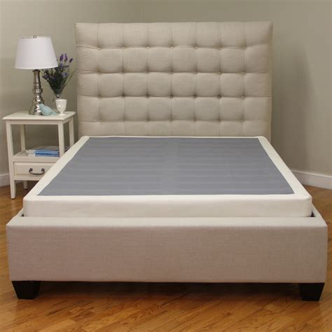 upholstered bed frame box spring